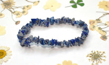 Load image into Gallery viewer, Lapis Lazuli Natural Polished Crystal Chips Bracelet |Reiju