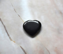 Load image into Gallery viewer, Black Obsidian Crystal Stone Heart