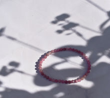 Load image into Gallery viewer, Pink Tourmaline Faceted Bracelet