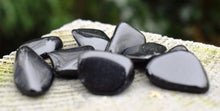 Load image into Gallery viewer, Black Obsidian Crystal Tumble Stone