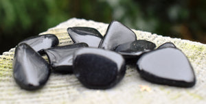 Black Obsidian Crystal Tumble Stone