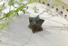 Load image into Gallery viewer, Labradorite Natural Hand Cut Crystal Stone Merkaba Star