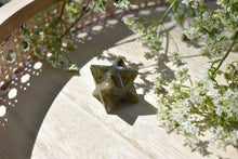 Load image into Gallery viewer, Labradorite Natural Hand Cut Crystal Stone Merkaba Star
