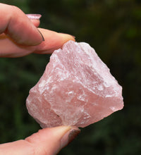 Load image into Gallery viewer, Rose Quartz SMALL Raw Chunk Crystal Piece |Reiju