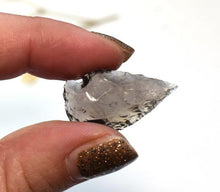 Load image into Gallery viewer, Black Obsidian Natural Crystal Stone Carved Arrowhead (Dragon Glass)