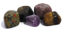 Load image into Gallery viewer, Natural "Crystals of Sleep" Tumble Stone Set