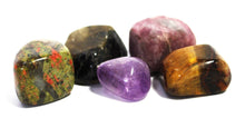 Load image into Gallery viewer, Natural "Crystals of Sleep" Tumble Stone Set