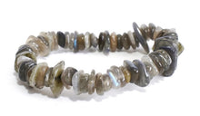Load image into Gallery viewer, AA Grade Labradorite Beads Natural Crystal Stone Chip Bracelet Inc Luxury Gift Box