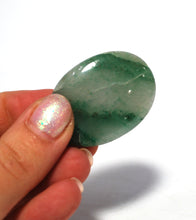 Load image into Gallery viewer, Green Aventurine Natural Polished Crystal Palm Stone