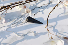 Load image into Gallery viewer, Shungite Crystal Dowsing Pendulum