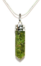 Load image into Gallery viewer, Peridot Crystal Orgone Pendant