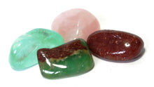 Load image into Gallery viewer, Heart Chakra Crystal Tumble Stone Healing Set (Beautifully Gift Wrapped)