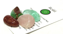 Load image into Gallery viewer, Heart Chakra Crystal Tumble Stone Healing Set (Beautifully Gift Wrapped)