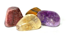 Load image into Gallery viewer, Solar Plexus Chakra Crystal Tumble Stone Healing Set