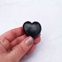 Load image into Gallery viewer, Shungite Crystal Heart Protective Love Symbol |Reiju