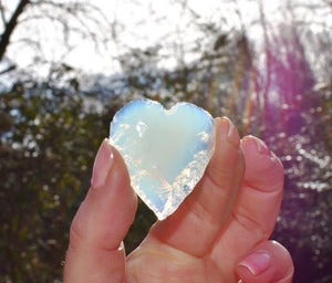 Opalite Crystal Heart