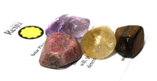 Load image into Gallery viewer, Solar Plexus Chakra Crystal Tumble Stone Healing Set