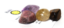 Load image into Gallery viewer, Solar Plexus Chakra Crystal Tumble Stone Healing Set