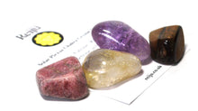 Load image into Gallery viewer, Solar Plexus Chakra Crystal Tumble Stone Healing Set