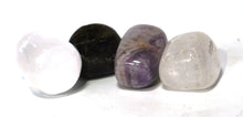 Load image into Gallery viewer, Crown Chakra Crystal Tumble Stone Healing Set (Beautifully Gift Wrapped)