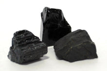 Load image into Gallery viewer, 'Protection' Natural & Unique Crystals Pocket Gift Set Inc Shungite, Black Tourmaline & Black Obsidian