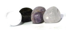 Load image into Gallery viewer, Crown Chakra Crystal Tumble Stone Healing Set (Beautifully Gift Wrapped)