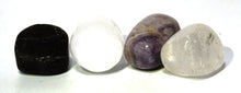 Load image into Gallery viewer, Crown Chakra Crystal Tumble Stone Healing Set (Beautifully Gift Wrapped)