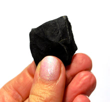 Load image into Gallery viewer, 'Protection' Natural & Unique Crystals Pocket Gift Set Inc Shungite, Black Tourmaline & Black Obsidian