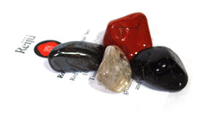 Load image into Gallery viewer, Base / Root Chakra Crystal Tumble Stone Healing Set (Beautifully Gift Wrapped)