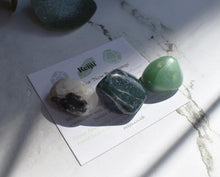 Load image into Gallery viewer, "Crystals For New Beginnings" Tumble Stone Set Reiki Charged