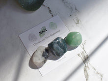 Load image into Gallery viewer, "Crystals For New Beginnings" Tumble Stone Set Reiki Charged