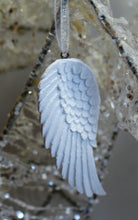 Load image into Gallery viewer, Beautiful White Angel Single Wing Hanging Decoration - Krystal Gifts UK