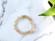 Load image into Gallery viewer, "Citrine Crystal Stone Chips Bracelet - Abundance & Prosperity" |Reiju