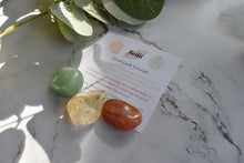 Load image into Gallery viewer, "Crystals For Good Luck" Tumble Stone Set Reiki Charged