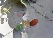 Load image into Gallery viewer, "Crystals For Good Luck" Tumble Stone Set Reiki Charged