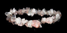 Load image into Gallery viewer, Rose Quartz Crystal Chip Bracelet