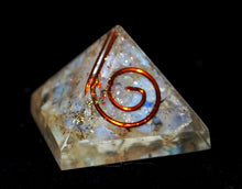 Load image into Gallery viewer, Opalite Crystal Small Orgone Pyramid