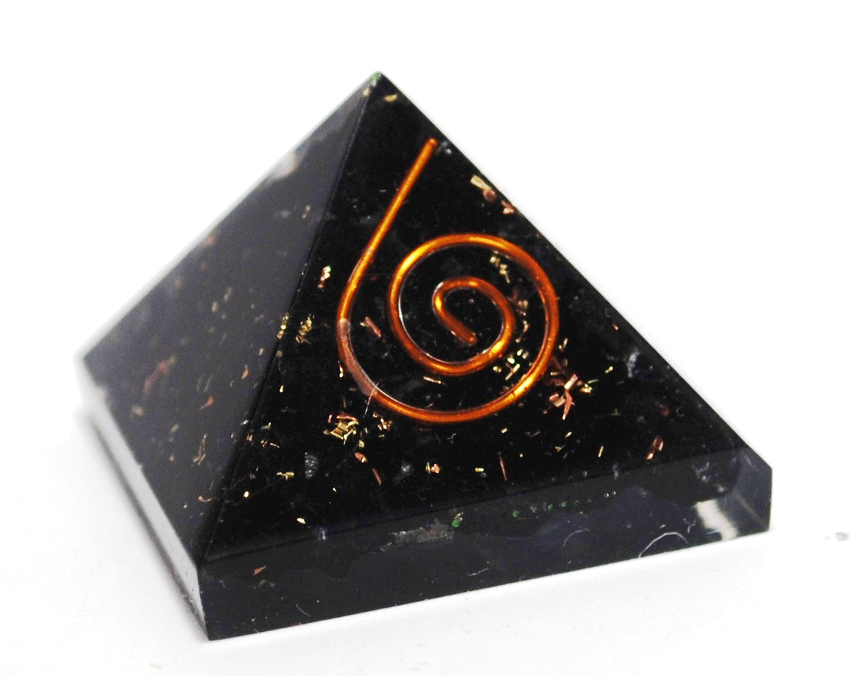 Orgone pyramid 2025 black tourmaline