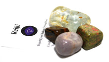 Load image into Gallery viewer, Third Eye Chakra Crystal Tumble Stone Healing Set