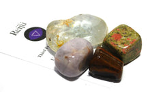 Load image into Gallery viewer, Third Eye Chakra Crystal Tumble Stone Healing Set