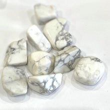 Load image into Gallery viewer, Howlite Natural &amp; Unique Polished Crystal Tumble Stone