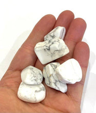 Load image into Gallery viewer, Howlite Natural &amp; Unique Polished Crystal Tumble Stone