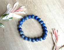 Load image into Gallery viewer, Lapis Lazuli Natural Crystal Stone Beads Bracelet