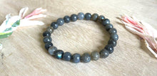 Load image into Gallery viewer, Labradorite Beads Natural Crystal Stone Beaded Bracelet