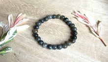 Load image into Gallery viewer, Labradorite Beads Natural Crystal Stone Beaded Bracelet