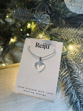 Load image into Gallery viewer, Clear Quartz Polished Crystal Stone Heart Pendant Including Chain