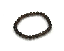 Load image into Gallery viewer, Smoky Quartz Crystal Beaded Bracelet