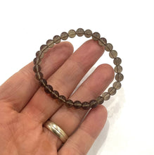 Load image into Gallery viewer, Smoky Quartz Crystal Beaded Bracelet