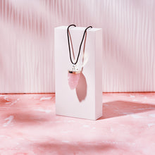 Load image into Gallery viewer, Rose Quartz Raw Crystal &#39;Stone of Love&#39; Pendant