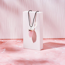 Load image into Gallery viewer, Rose Quartz Raw Crystal 'Stone of Love' Pendant  |Reiju